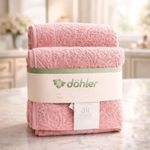 Kit de Toalhas Döhler Linha Provença – Jogo com 2 Peças  05840