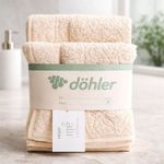 Kit de Toalhas Döhler Linha Provença – Jogo com 2 Peças  05840