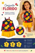 CONJUNTO KYLY TAM 1-2-3 INFANTIL KY1001275