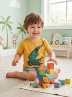 CAMISETA  INFANTIL Tam 1-2-3 KYLY  KY1000595