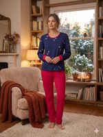 BOCEJINHO PIJAMA LONGO FEMININO BOC5319
