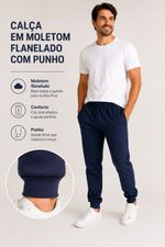 Calça em moletom C/ Punho REIMALHAS 07333