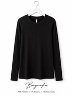 Blusa manga longa Biografia 08001