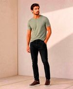CALCA JEANS VIA GRAFIT SLIM