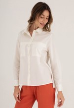 Camisa Tricoline Off White