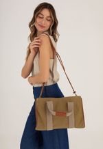 Bolsa Lona Montreal Alça Pesponto