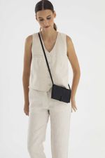 Mini Clutch Arraia Preta