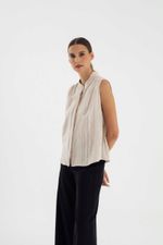 Blusa Cassis Linho Telado