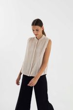 Blusa Cassis Linho Telado