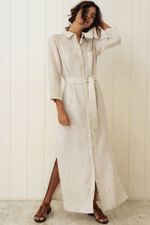 Chemise Linho Natural  - Tamanho: PP