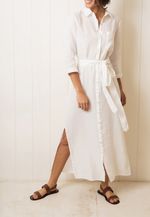 Chemise Linho Off White - Tamanho: PP