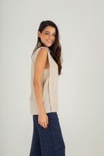 Camisa Sem Manga Paris Natural