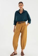 Calça Baggy Sarja Mascavo