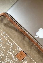 Estojo Notebook Lona Mapa Havana