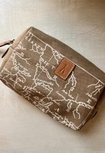 Necessaire Lona Mapa Havana