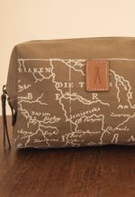 Necessaire Lona Mapa Havana