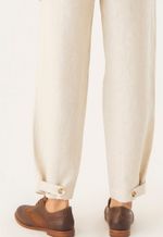 Calça Alfaiataria Linho Natural