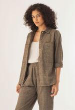 Camisa Oversized Xadrez