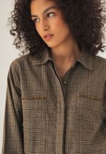 Camisa Oversized Xadrez