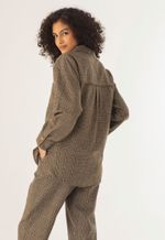 Camisa Oversized Xadrez