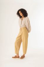 Calça Lyon Linho Deserto