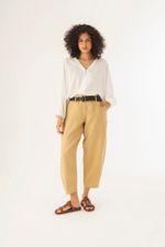 Calça Lyon Linho Deserto