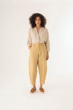 Calça Lyon Linho Deserto