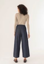 Calça Bolsos Jeans 