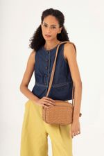 Bolsa Málaga Tressê Caramelo