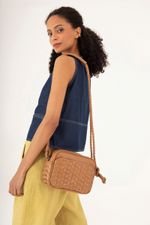 Bolsa Málaga Tressê Caramelo
