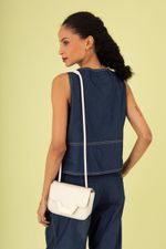 Mini Bolsa Arraia Off White
