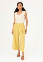 Calça Pantacourt Linho Siciliano