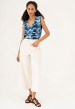 Calça Bolsos Natural