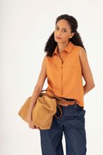 Sacola Tanzânia Camelo