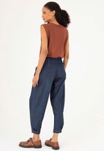 Calça Pespontos Índigo
