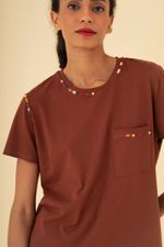 Camiseta Confete Canela