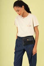 Camiseta Confete Areia