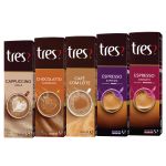 50 Cápsulas Café Expresso e Bebida Cafeteira Três Corações