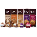 50 Cápsulas Café Expresso e Bebida Cafeteira Três Corações