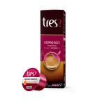 50 Cápsulas Café Expresso e Bebida Cafeteira Três Corações
