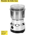 Café Delta Q Grão Cafeteira Italiana 6 Xícaras Moedor Inox