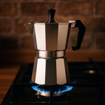 Cafeteira Italiana Moka Express Faz 6 Xícaras Café Aluminio