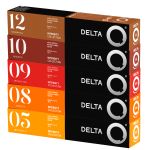 Delta Q 50 Cápsulas Variadas – Café Expresso Cremoso – Uso Exclusivo em Cafeteiras Delta Q