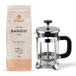 Kit Café Gourmet Moído Baggio em Pó Cafeteira Premium 350ml