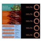 Kit com 50 Cápsulas Original Delta Q Café Expresso Especiais