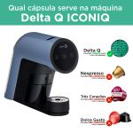 Máquina Cafeteira Café Expresso Iconiq Cápsulas Delta Q