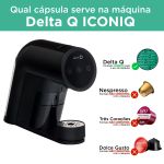 Máquina Cafeteira Café Expresso Iconiq Cápsulas Delta Q