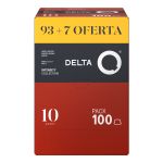 Pack 100 Cápsulas Delta Q Original – Café Expresso Compatível Somente com Cafeteiras Delta Q