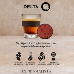 Pack 100 Cápsulas Delta Q Original – Café Expresso Compatível Somente com Cafeteiras Delta Q