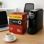Pack 100 Cápsulas Delta Q Original – Café Expresso Compatível Somente com Cafeteiras Delta Q